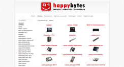 Desktop Screenshot of happybytes.nl